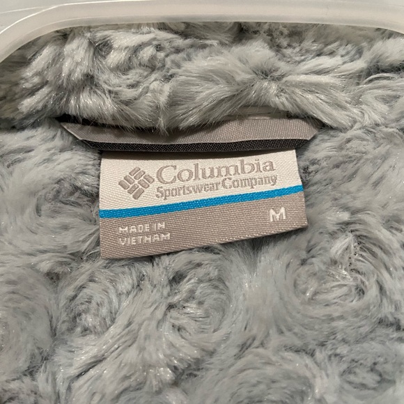 NWT Columbia copper crest quilted, fleece lined jacket with hood - Picture 9 of 10